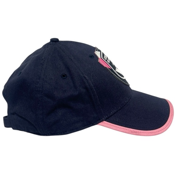Puma FC Girondins de Bordeaux Baseball Cap Women’s Pink Blue Adjustable Strap - Picture 3 of 9